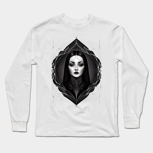 Morticia addams Long Sleeve T-Shirt